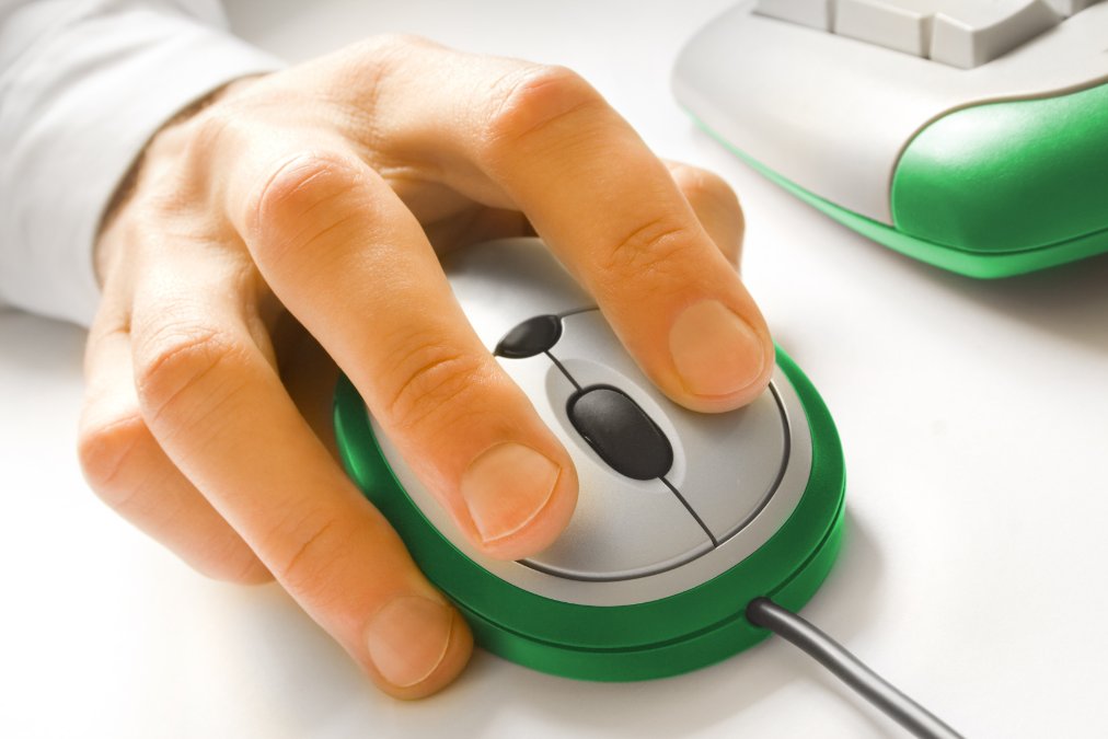 Computer mouse training for kids